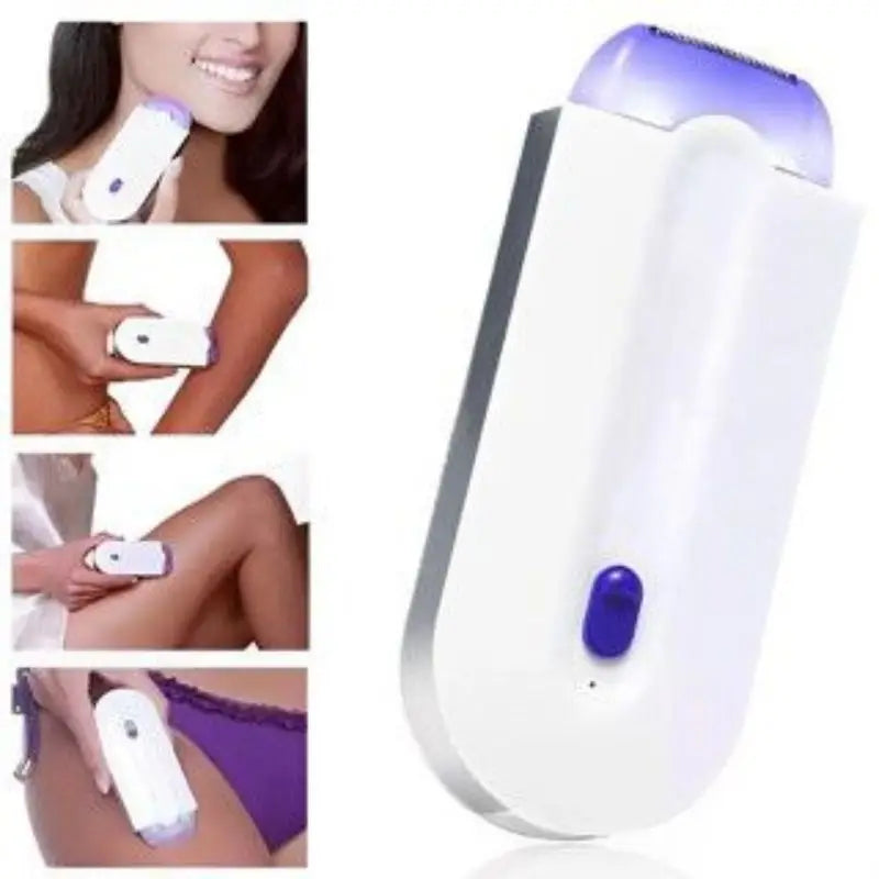 Depilador Facial e Corporal Elétrico 2 em 1 Sem Fio
