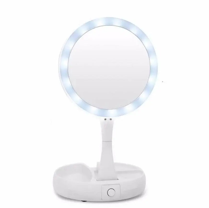 Espelho Para Maquiagem Com Luzes D/ Led