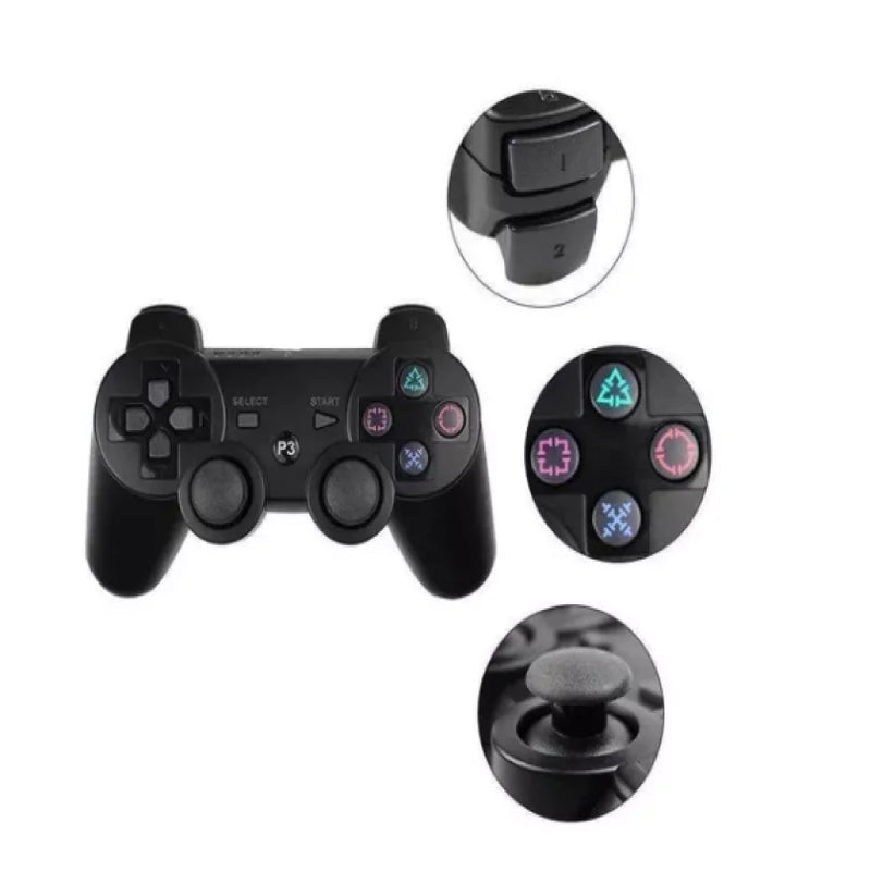 Controle PS3 Amortecedor Duplo S/ Fio