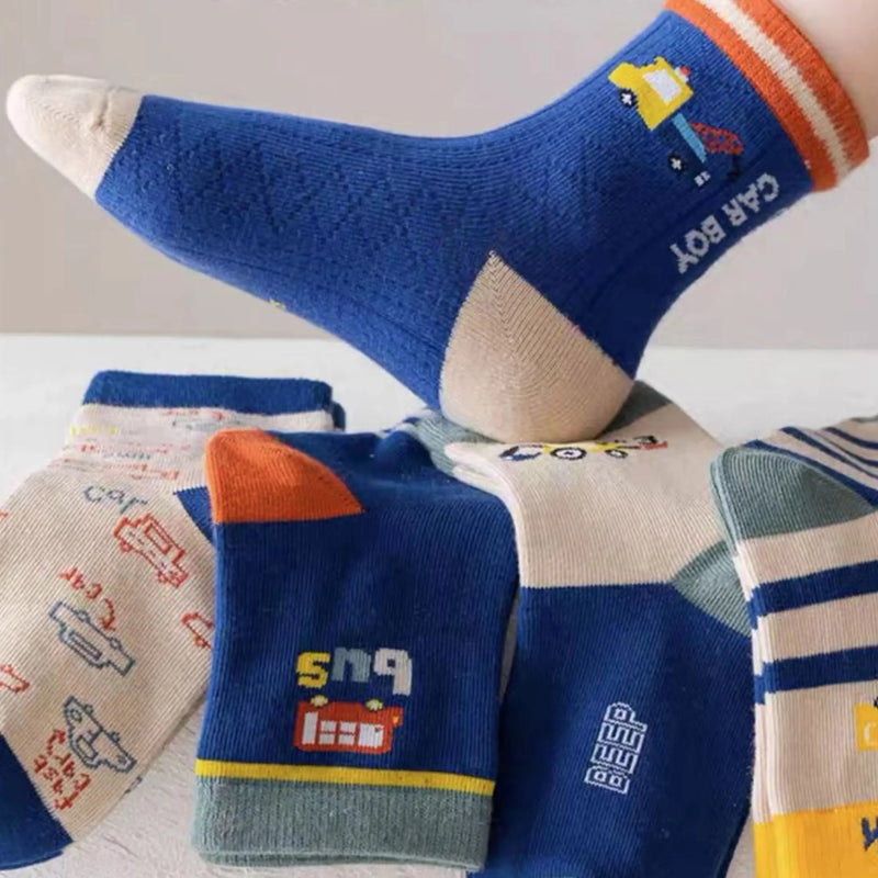 Kit 6 Pares De Meia Infantil