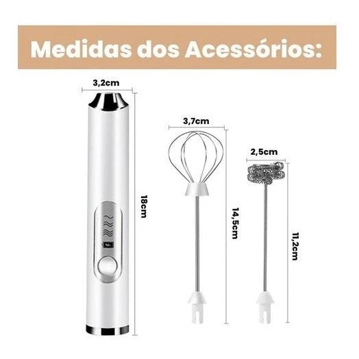 Batedor Misturador Elétrico -  2 EM 1