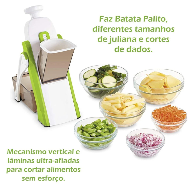 Cortador Fatiador  Manual 5 Funções
