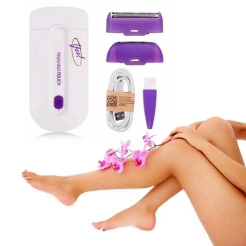 Depilador Facial e Corporal Elétrico 2 em 1 Sem Fio