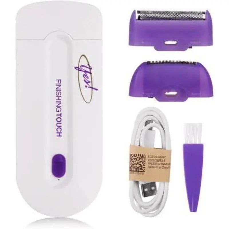 Depilador Facial e Corporal Elétrico 2 em 1 Sem Fio