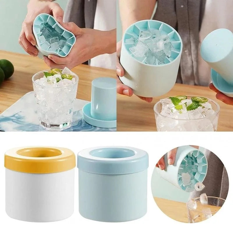 Molde De Cubo De gelo Forma Silicone