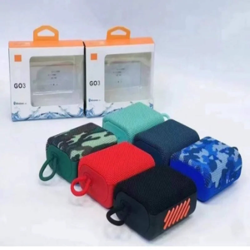 Caixa De Som Go 3 Bluetooth Portátil Bateria Longa Duração