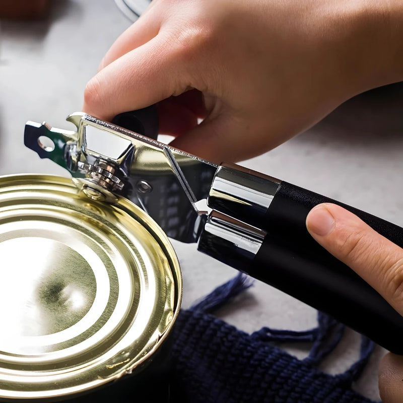 Abridor De Latas E Garrafas Aço Inox Profissional