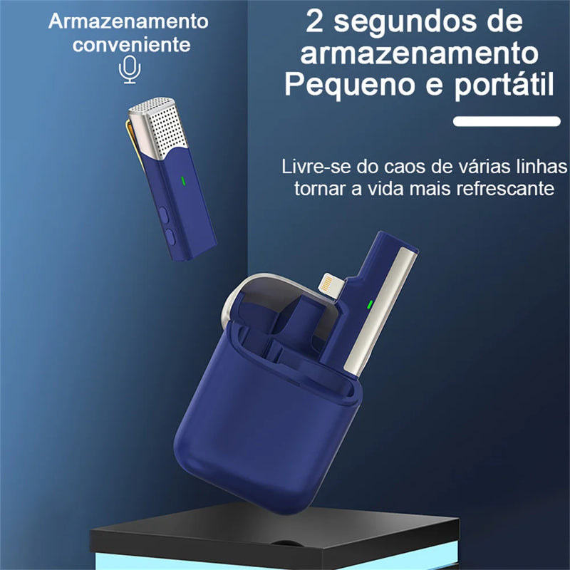 SX960 Microfone S/Fio Com Estojo
