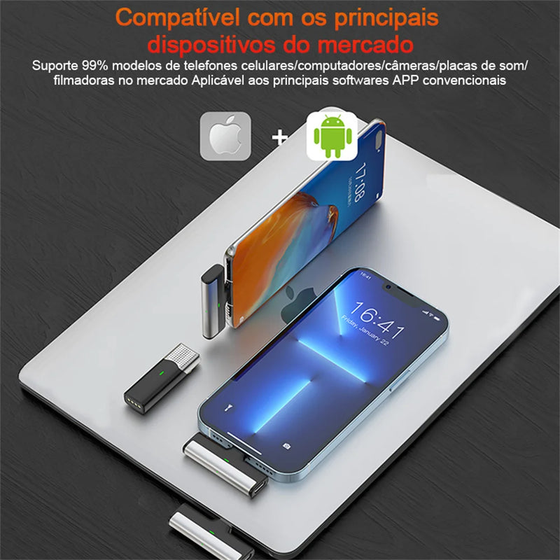SX960 Microfone S/Fio Com Estojo