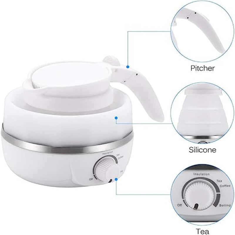 Chaleira Elétrica Dobrável  De Silicone