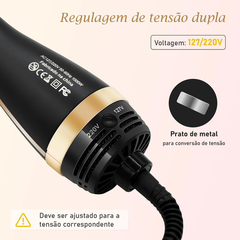 Escova e Alisadora Profissional - 127/220V